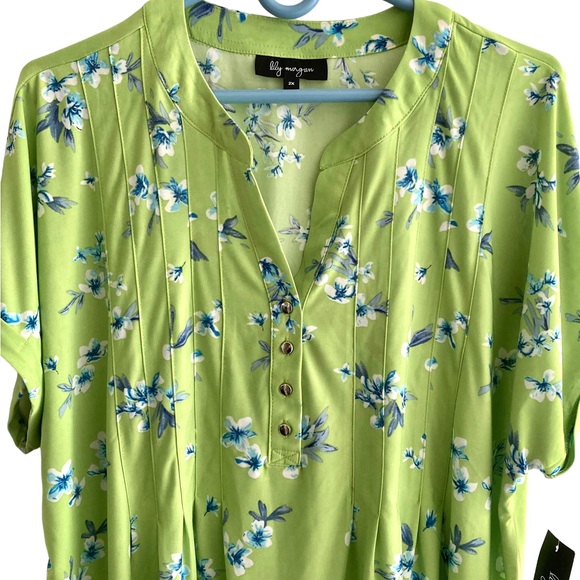 Lily Morgan | Floral Blouse - Picture 3 of 13